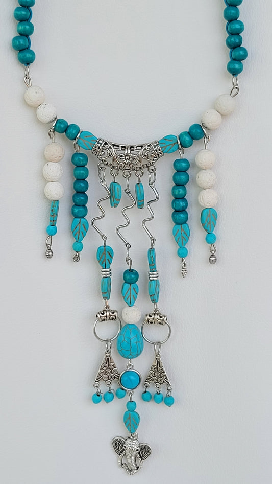 Necklace "Boho Sea"