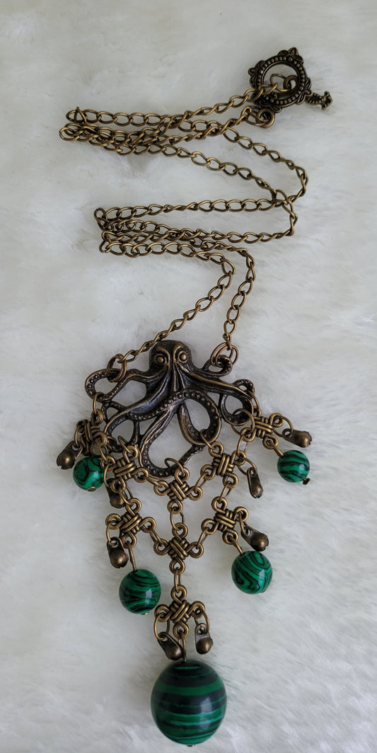 Necklace "Octopusss"