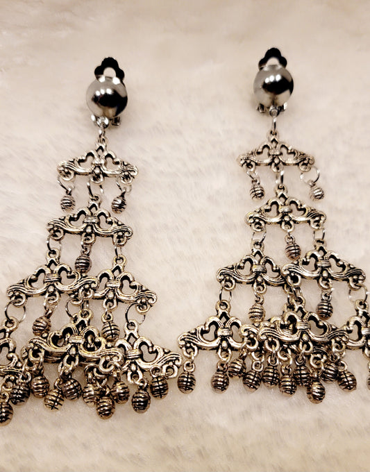 Pagoda earrings