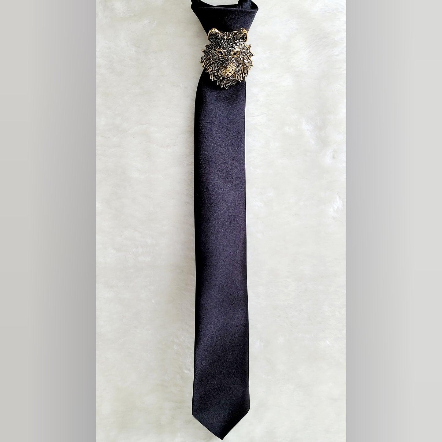 Wolf Silk Necktie